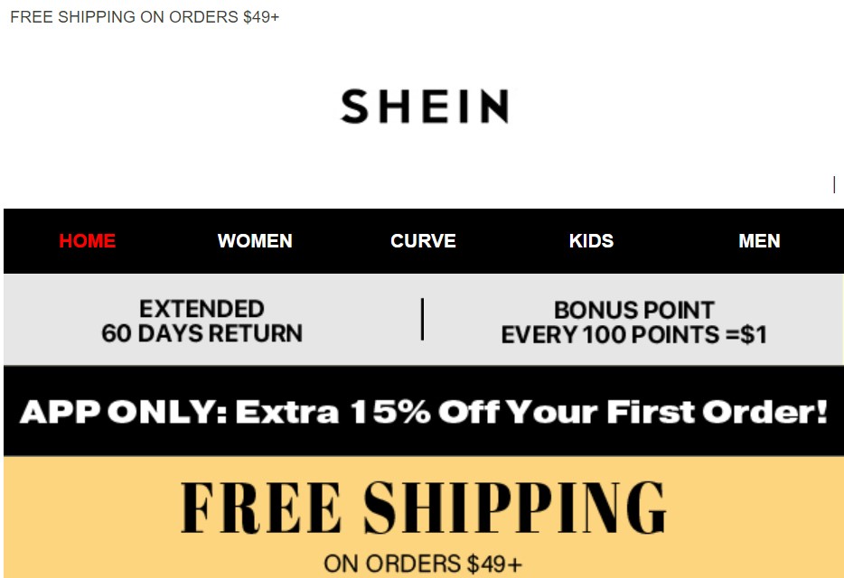 Shein's Commitment To Timely Delivery